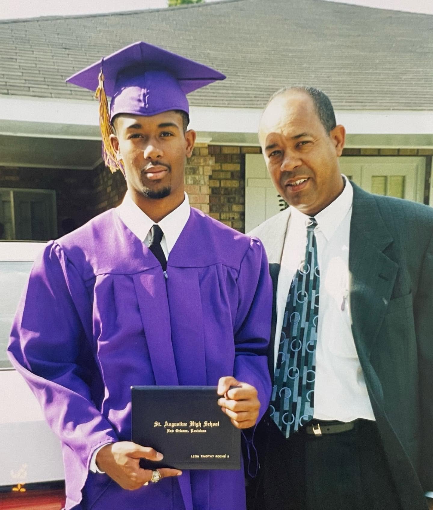 Leon at St. Augustine graduation